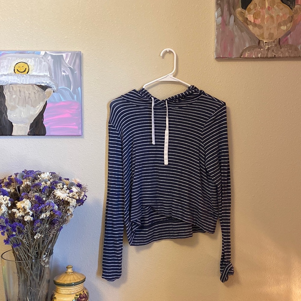 Hollister Long Sleeve Crop Top